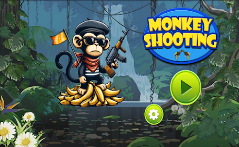 Monkey Shooting Game