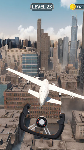 Sling Plane 3D - Sky Crash Jet Screen 3