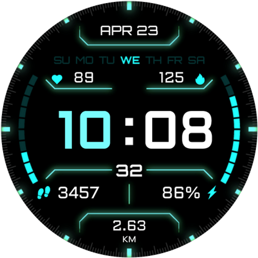 Quantum: Digital Watch Face Download on Windows