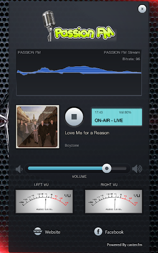 PASSION FM Screen 2