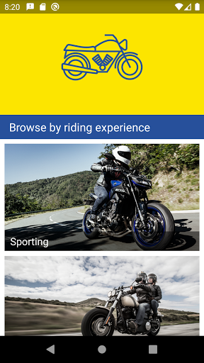 Michelin Motorcycle Riders Screen 2