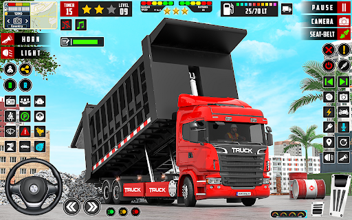 Android application Real Cargo Truck Driving Games screenshort