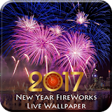 Happy New Year Fireworks 2017 icon