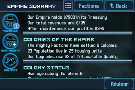 Star Traders 4X Empires Elite-schermafbeelding