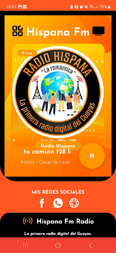 Radio Hispana Fm Ecuador Screen 2