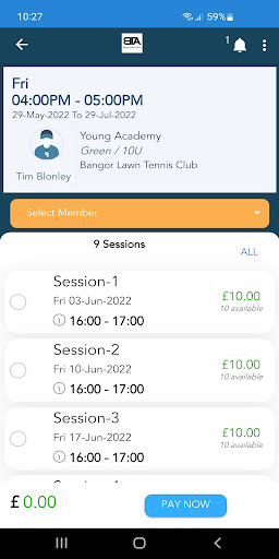 Bangor Tennis Academy Screen 3