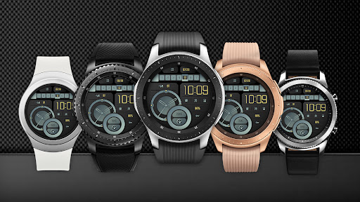 Android application Fish Blue For Wear OS screenshort