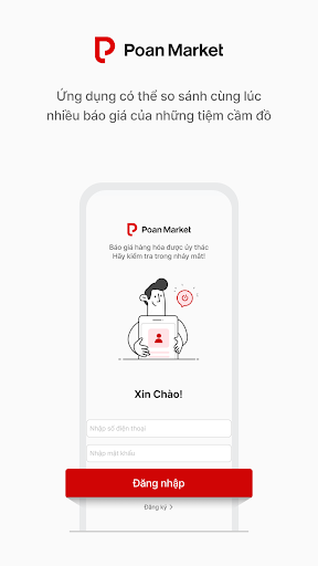 Android application Poan Market screenshort