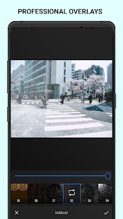 Snímek obrazovky Analog Pure - Pure Palette - Film Filters