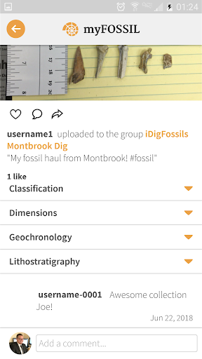 myFOSSIL Screenshot 4 - AppWisp.com
