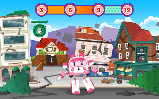 Screenshot of Robocar Poli Earthquake Safety