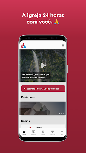 Android application IBFAD - Fonte de Água Doce screenshort
