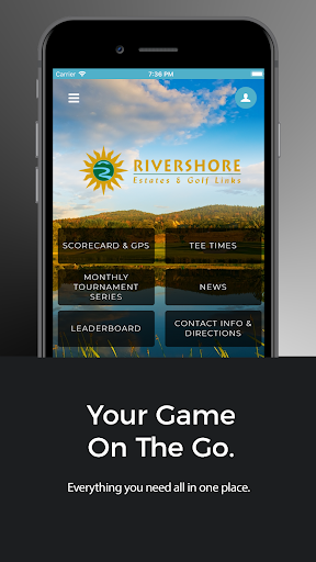 Android application Rivershore Golf Links screenshort
