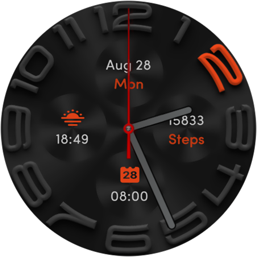 W6 Dark Style Wear OS 4+ logo