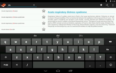 Medical Terminology Dictionary:Search&Vocabulary 3.6.2 Screenshots 10