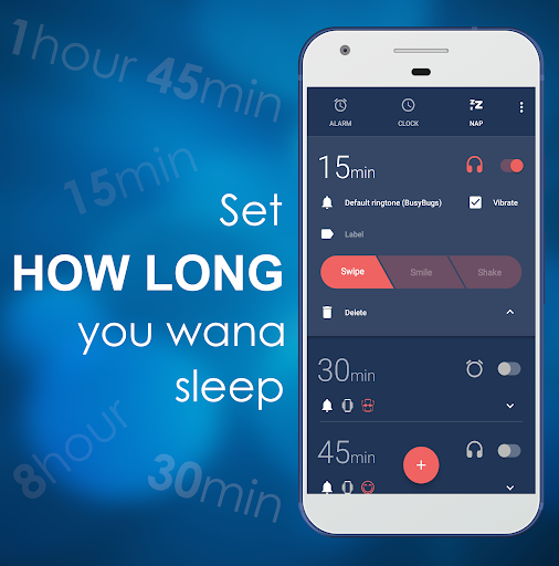 Nap Alarm Clock for headphones Screen 3
