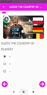 GUESS THE COUNTRY OF PLAYER