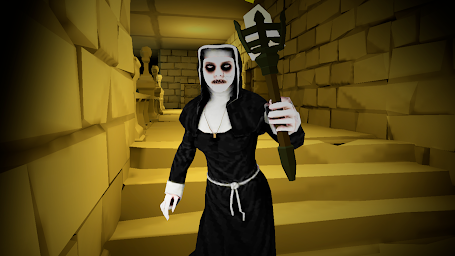 Demonic Nun. Two Evil Dungeons. Scary Horror Game