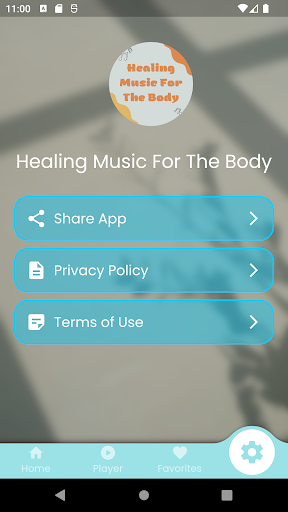 Healing Music For The Body Screen 3