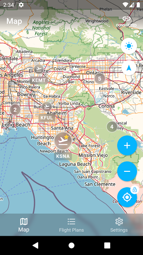 Android application FS Pilot - MSFS MAP & Teleport screenshort