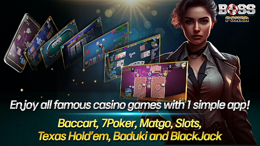 BossPoker - BJ Holdem Baccarat Screen 3