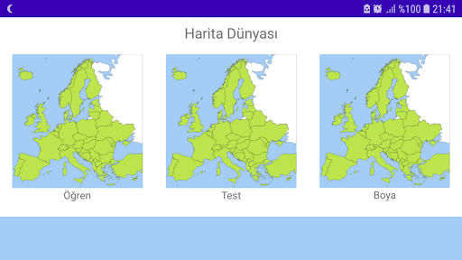 Android application Find and Learn Countries screenshort
