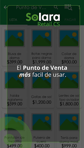 Solara POS - Punto de venta Screen 2