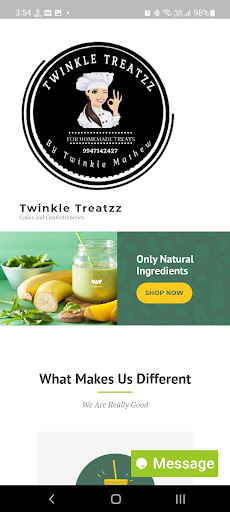 Android application Twinkle Treatzz screenshort
