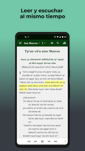 Android application Nuyoo Mixtec Bible screenshort