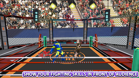 Real Robot Ninja Ring Fight: Fighting Games 2020