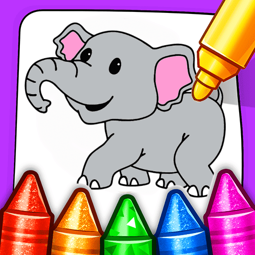 Little Elephant Coloring logo