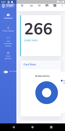 Smart Business Card Screen 3