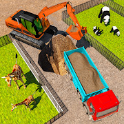 Zoo Construction: Heavy Excavator Truck Driving