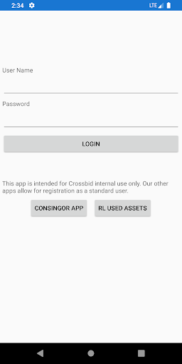 Android application Crossbid Camera App screenshort