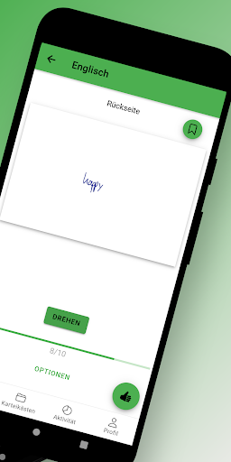 Cartigo - Die Karteikarten App Screen 2