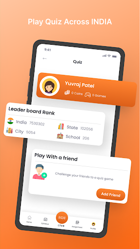 Android application Veda Academy screenshort