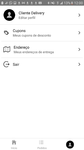 Mercado Cinza - Delivery Screen 3