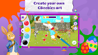 screenshot of CBeebies Get Creative: Paint