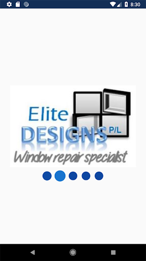 Android application Elite Designs - Window repair screenshort