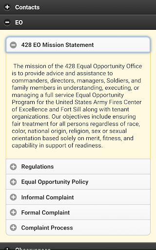 428th FA BDE Equal Opportunity Screen 2