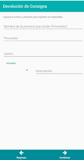 Vitalmex Consigna Screen 3