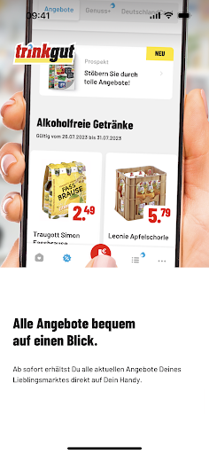 trinkgut App Screen 2