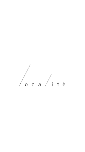 Android application localite（ロカリテ） screenshort
