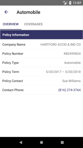New England Insurance Screen 2