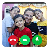 Video Call Hossam family icon