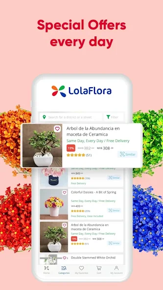 LolaFlora - Flower Delivery Screen Grabs 4