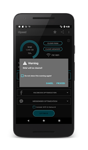 iSpeed - Phone Memory Cleaner Screenshot
