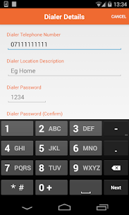 GSM Dialer Screenshot