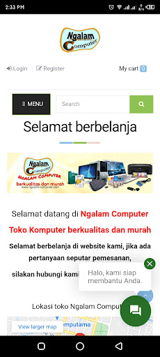Android application Ngalam Computer screenshort