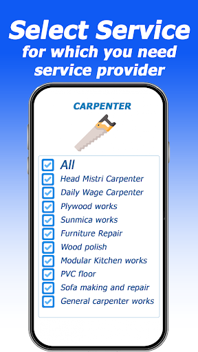 Any Service (service provider) Screen 3